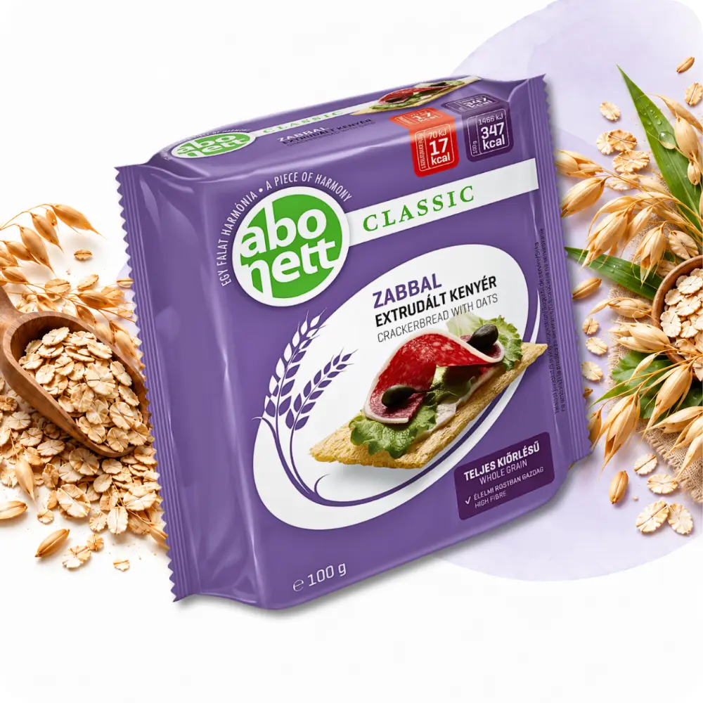 Crackerbread with Oats, 100 g pack