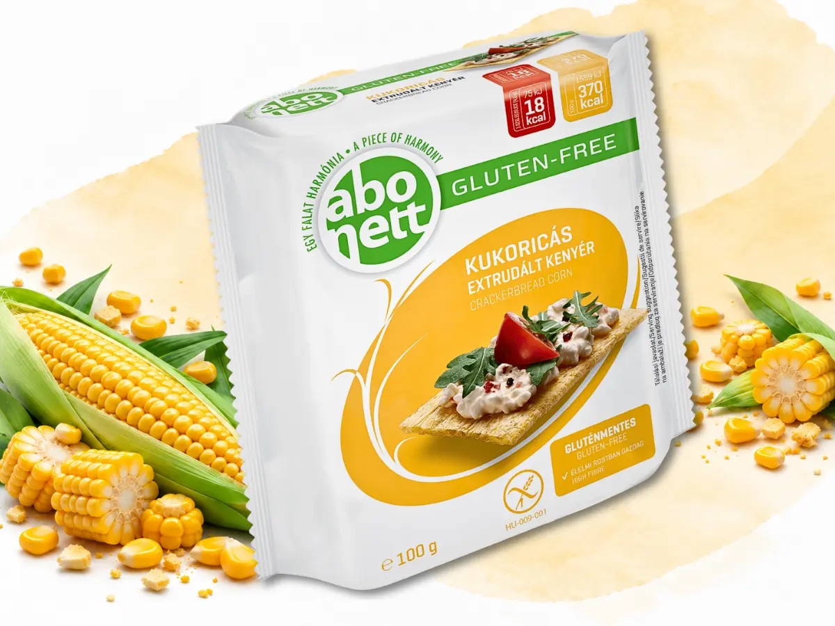 Abonett Gluten-Free corn crackerbread pack
