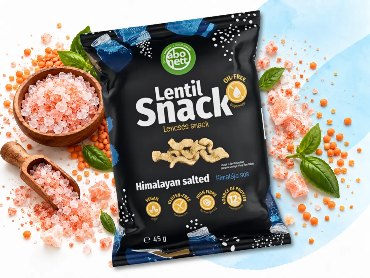 Abonett Lentil Snack pack, Himalayan salted